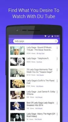DU Tube android App screenshot 0